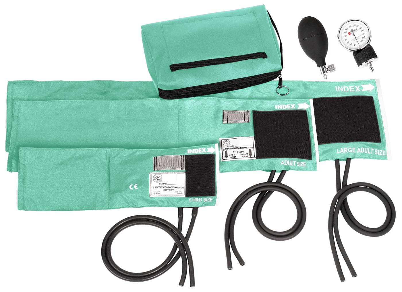 Prestige Medical 3-in-1 Aneroid Sphygmomanometer Set with Carry Case - Senior.com Aneroid Sphygmomanometer